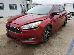 Salvage cars for sale from Copart Pekin, IL: 2015 Ford Focus SE