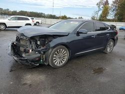 KIA Cadenza salvage cars for sale: 2017 KIA Cadenza Premium