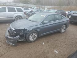 Volkswagen Jetta salvage cars for sale: 2019 Volkswagen Jetta S