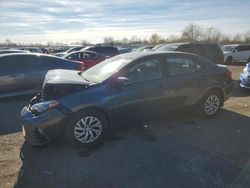 Toyota Corolla salvage cars for sale: 2017 Toyota Corolla L