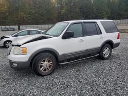 Salvage cars for sale from Copart Gainesville, GA: 2004 Ford Expedition XLT