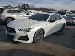 Acura tlx salvage cars for sale: 2021 Acura TLX Tech A