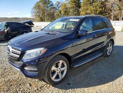 Mercedes-Benz gle-Class salvage cars for sale: 2016 Mercedes-Benz GLE 350 4matic