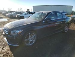 Mercedes-Benz salvage cars for sale: 2015 Mercedes-Benz C 300 4matic