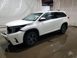 Toyota Highlander salvage cars for sale: 2019 Toyota Highlander LE