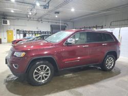 Jeep Grand Cherokee salvage cars for sale: 2016 Jeep Grand Cherokee Limited