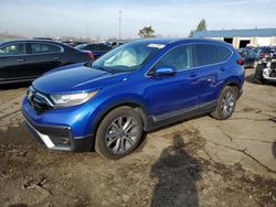 Salvage cars for sale from Copart Woodhaven, MI: 2020 Honda CR-V Touring