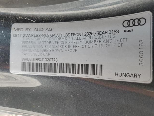 2018 Audi A3 Premium Plus