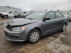 Volkswagen salvage cars for sale: 2015 Volkswagen Jetta Base