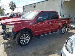 Ford f-150 salvage cars for sale: 2015 Ford F150 Supercrew