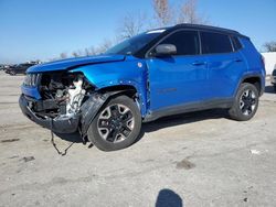 Jeep Compass salvage cars for sale: 2018 Jeep Compass Trailhawk