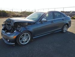 Mercedes-Benz c-Class salvage cars for sale: 2008 Mercedes-Benz C 350