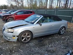 Audi salvage cars for sale: 2007 Audi A4 3.2 Cabriolet Quattro