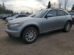 Infiniti salvage cars for sale: 2007 Infiniti FX35