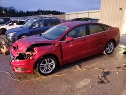 Salvage cars for sale from Copart Franklin, WI: 2018 Ford Fusion SE