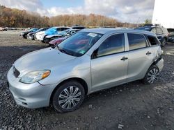 Toyota Corolla salvage cars for sale: 2004 Toyota Corolla Matrix XR