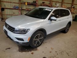 Volkswagen salvage cars for sale: 2018 Volkswagen Tiguan SEL Premium