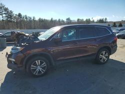 Honda Pilot salvage cars for sale: 2016 Honda Pilot EXL