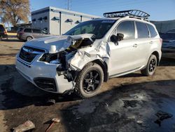 Subaru Forester salvage cars for sale: 2017 Subaru Forester 2.5I Premium