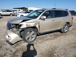 Toyota Highlander salvage cars for sale: 2013 Toyota Highlander Limited