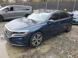 Volkswagen Passat salvage cars for sale: 2021 Volkswagen Passat SE