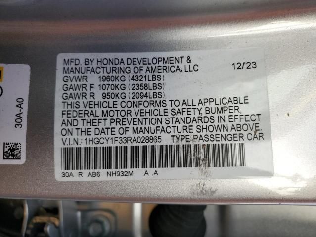 2024 Honda Accord EX