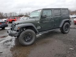 Jeep salvage cars for sale: 2011 Jeep Wrangler Unlimited Sport