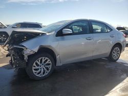 Toyota Corolla l Vehiculos salvage en venta: 2019 Toyota Corolla L