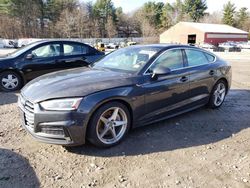 Salvage cars for sale from Copart Mendon, MA: 2018 Audi A5 Premium Plus S-Line