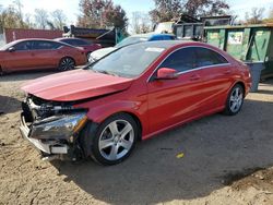 Mercedes-Benz cla-Class salvage cars for sale: 2015 Mercedes-Benz CLA 250 4matic