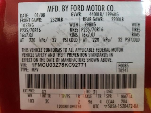 2008 Ford Escape XLT