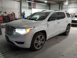 GMC Vehiculos salvage en venta: 2017 GMC Acadia Denali