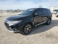 Mitsubishi Outlander salvage cars for sale: 2016 Mitsubishi Outlander SE