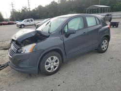 Vehiculos salvage en venta de Copart Savannah, GA: 2016 Chevrolet Trax LS