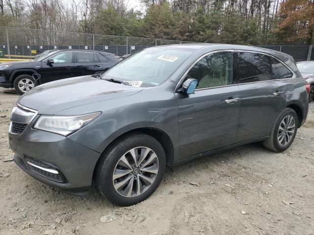 2016 Acura MDX Technology