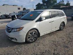 Honda Odyssey Touring salvage cars for sale: 2015 Honda Odyssey Touring