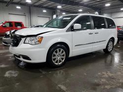 Chrysler Town & Country Touring salvage cars for sale: 2016 Chrysler Town & Country Touring