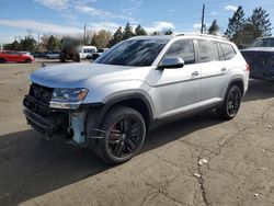 Volkswagen Atlas salvage cars for sale: 2019 Volkswagen Atlas SEL