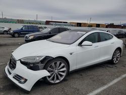 Tesla Model s salvage cars for sale: 2013 Tesla Model S