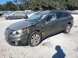 Subaru Outback salvage cars for sale: 2017 Subaru Outback 2.5I Premium