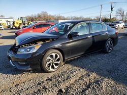 Salvage cars for sale from Copart Hillsborough, NJ: 2017 Honda Accord EXL