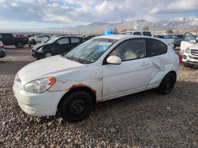 2010 Hyundai Accent Blue