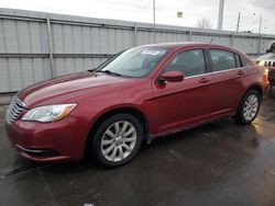 Chrysler salvage cars for sale: 2012 Chrysler 200 Touring