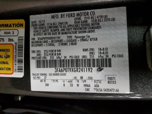 2016 Ford Fusion SE