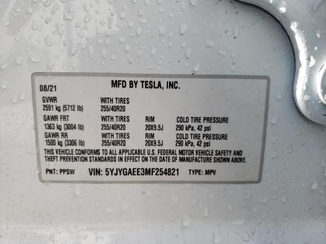 2021 Tesla Model Y