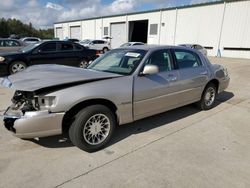 Salvage cars for sale from Copart Gaston, SC: 2001 Lincoln Town Car Signature