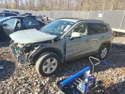 Toyota rav4 salvage cars for sale: 2021 Toyota Rav4 XLE