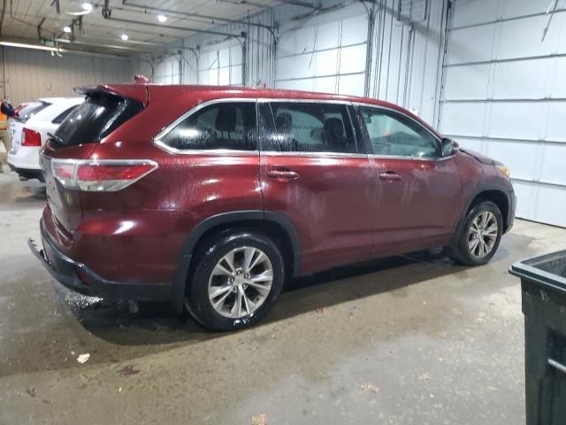 2015 Toyota Highlander LE