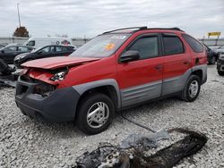 Pontiac Aztek salvage cars for sale: 2001 Pontiac Aztek