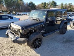 Jeep Wrangler salvage cars for sale: 2016 Jeep Wrangler Unlimited Sport